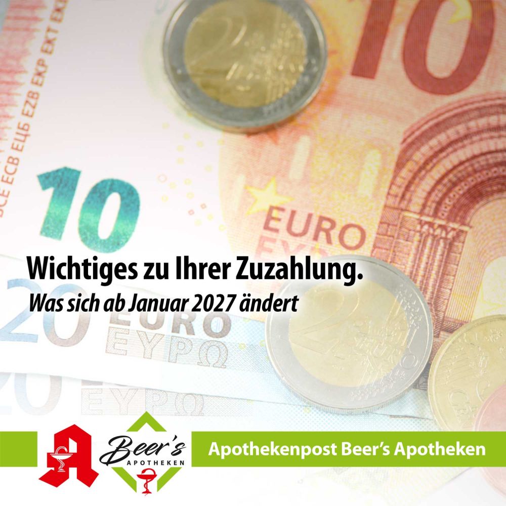Wichtiges zu Ihrer Zuzahlung