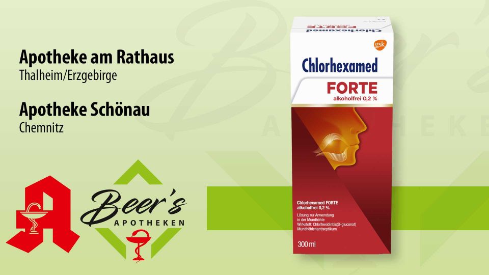 Chlorhexamed Forte alkoholfrei 0,2%, Lösung 300 ml