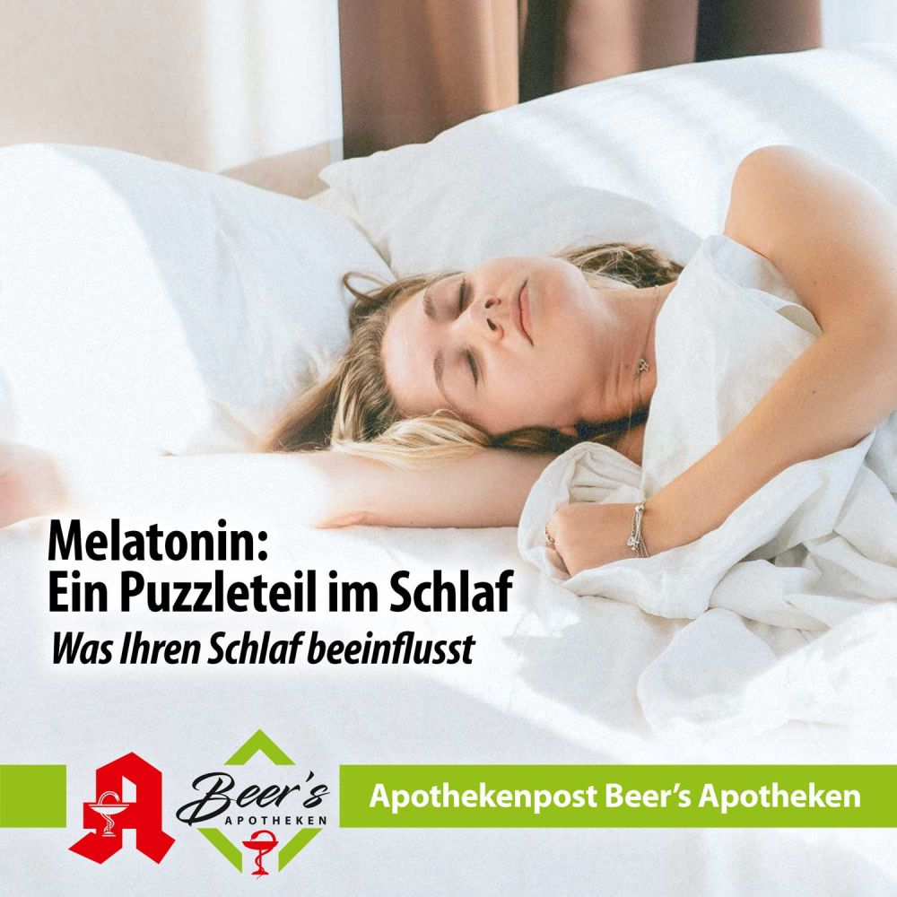 Melatonin: Ein Puzzleteil im Schlaf