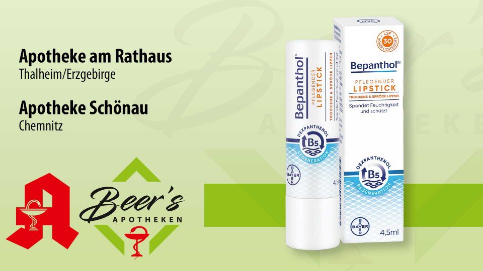 Bepanthol® Lipstick LSF 30, Lippenpflege 4,5 g