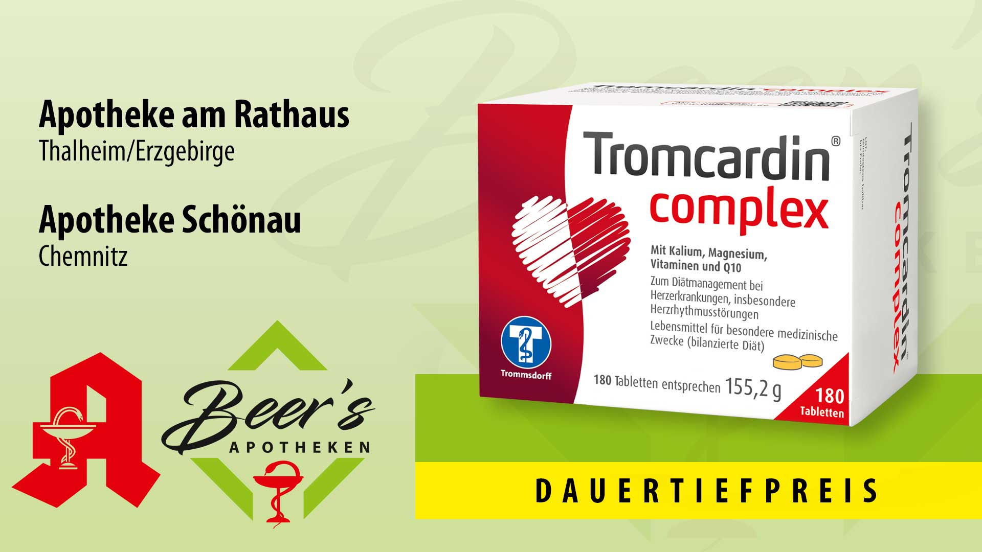 Dauertiefpreisartikel Tromcardin® complex