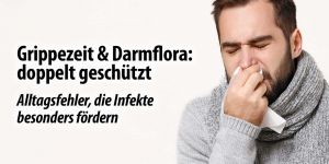 Grippezeit & Darmflora: doppelt geschützt