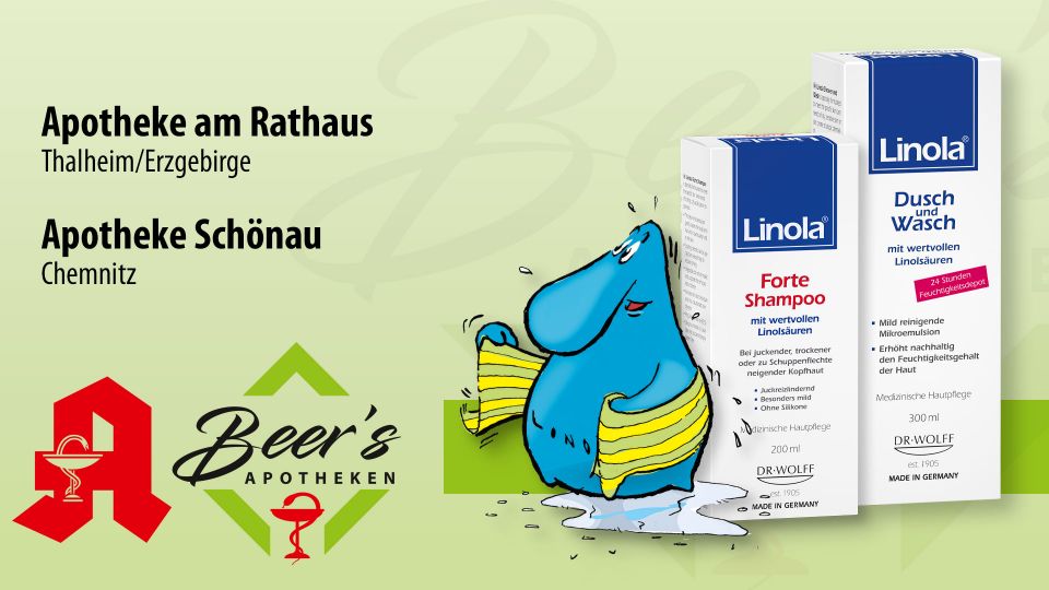 Linola® Medizinische Hautpflege, Kosmetiksortiment