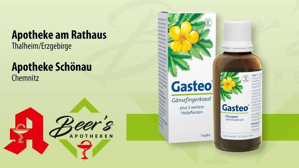 Gasteo® Gänsefingerkraut, Tropfen zum Einnehmen 20 ml