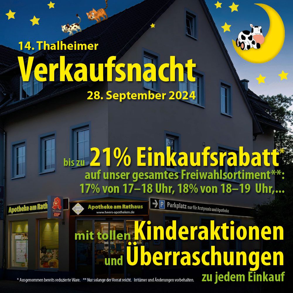 14. Thalheimer Verkaufsnacht