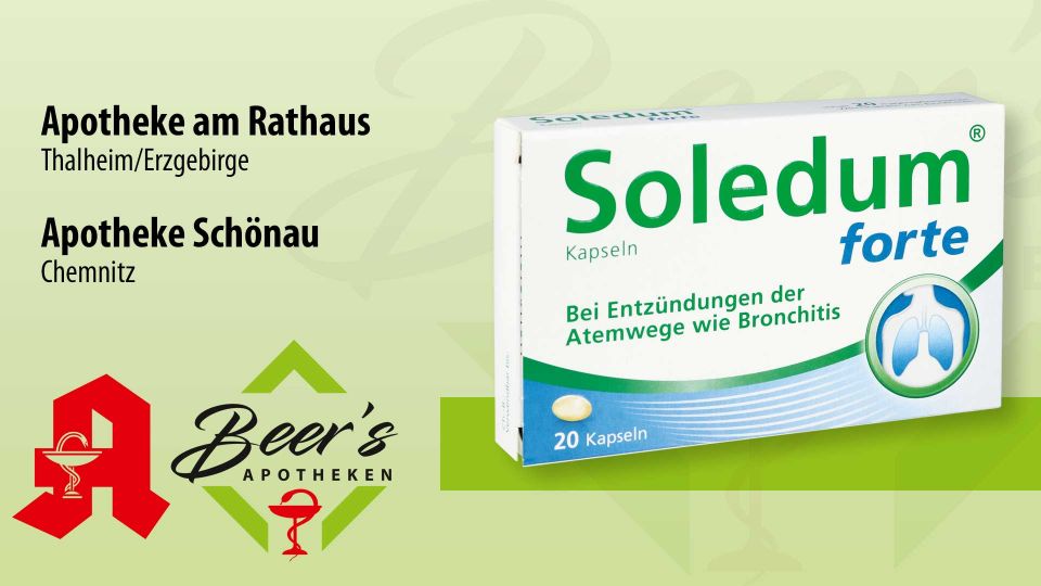 Soledum® Kapseln forte, 20 Kapseln