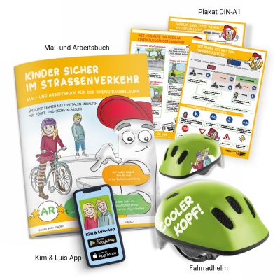 Mit unserer Unterstützung: Kinder-Radfahrausbildung