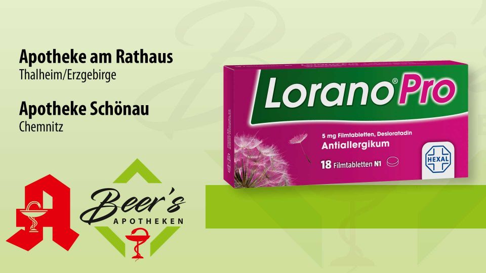 Lorano® Pro 5 mg, 18 Filmtabletten