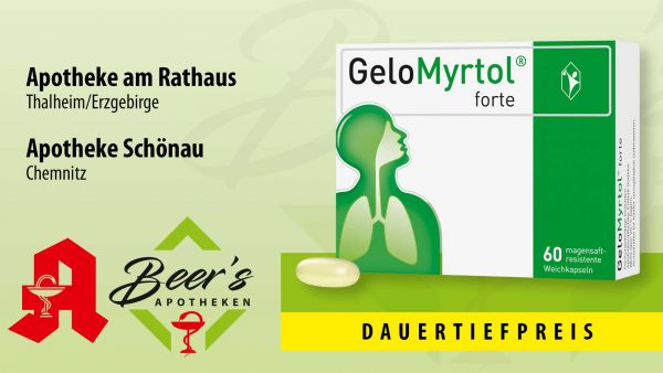 Gelomyrtol® forte, 60 magensaftresistente Kapseln