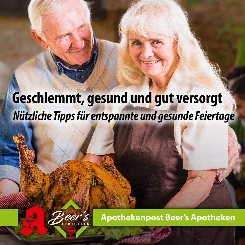 Geschlemmt, gesund  und gut versorgt