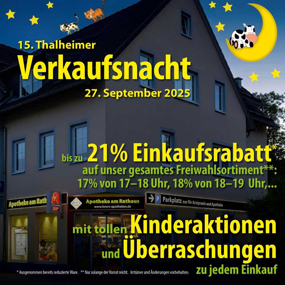 15. Thalheimer Verkaufsnacht