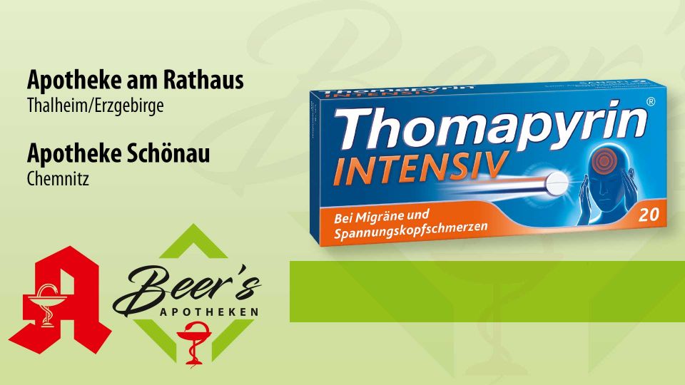 Thomapyrin® Intensiv, 20 Tabletten