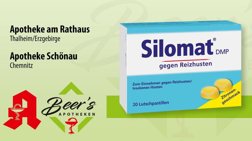 Silomat® DMP, 20 Lutschpastillen Zitronengeschmack