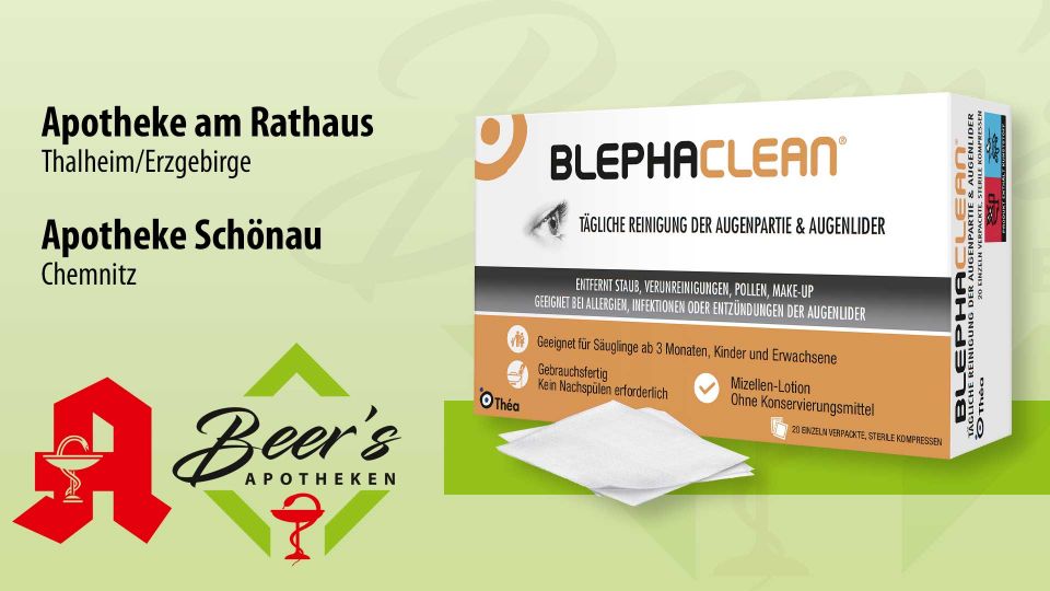 Blephaclean®, 20 sterile Kompressen