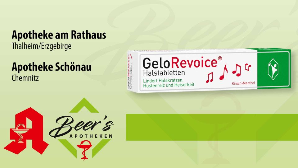 GeloRevoice® Halstabletten, 20 Stück, alle Geschmacksrichtungen
