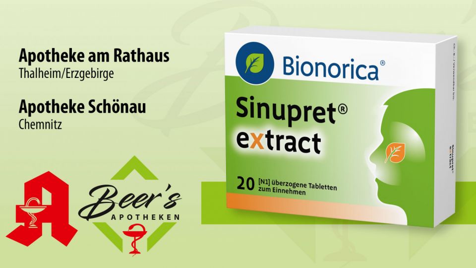 Sinupret® extract Tabletten, 20 überzogene Tabletten
