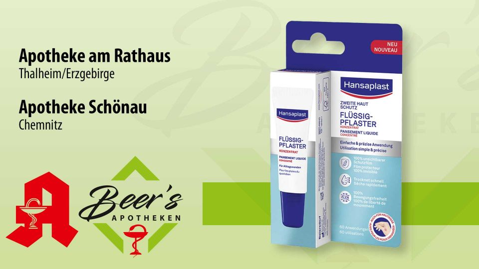 Hansaplast Zweite Haut, Flüssig-Pflaster 10 ml