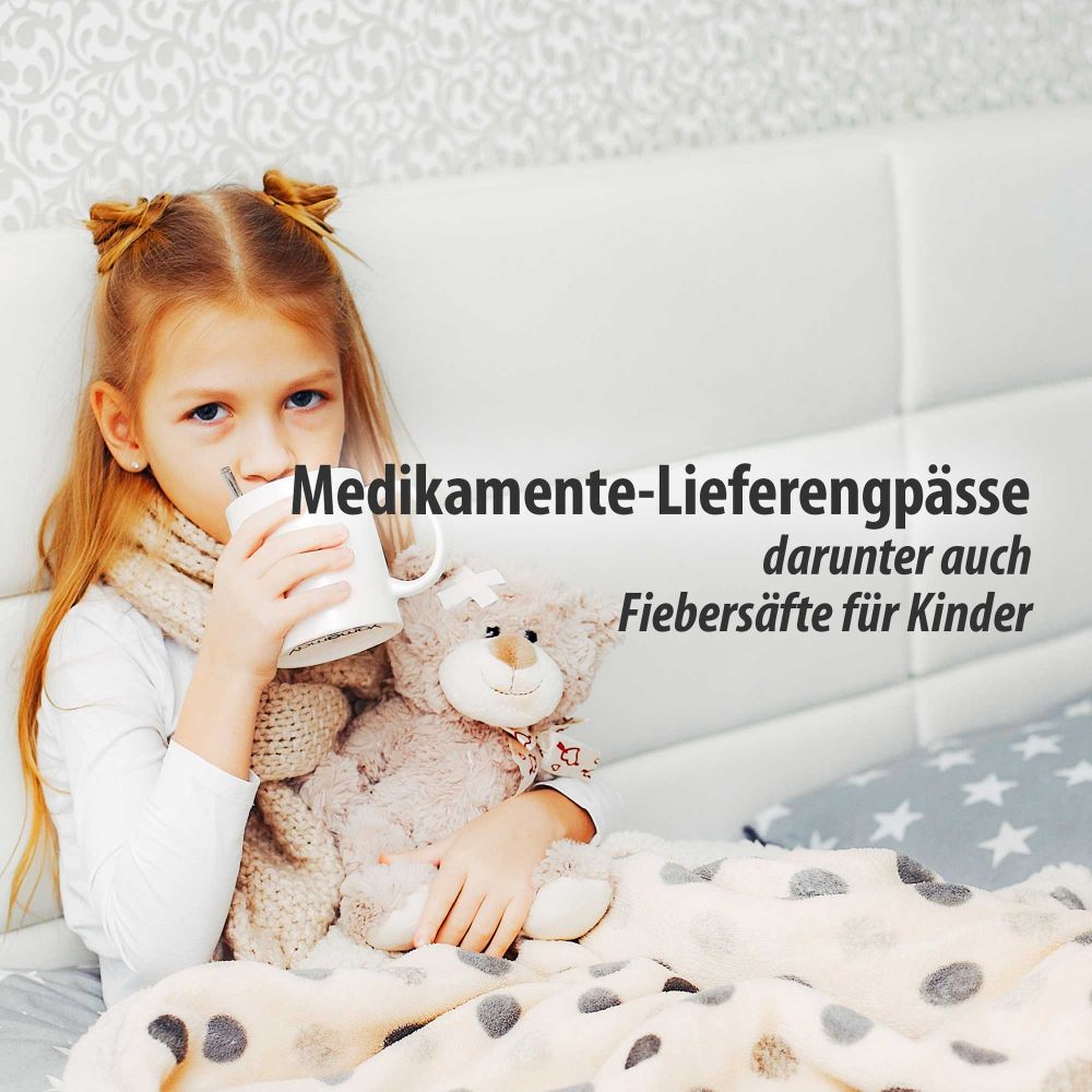 Darunter auch Fiebersäfte für Kinder
