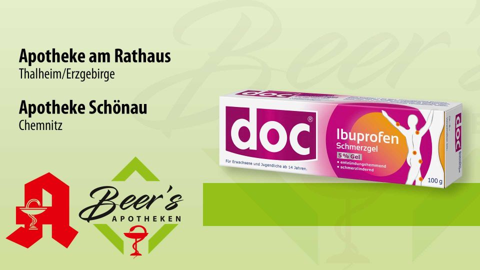 doc® Ibuprofen Schmerzgel 5%, Tube 100 g