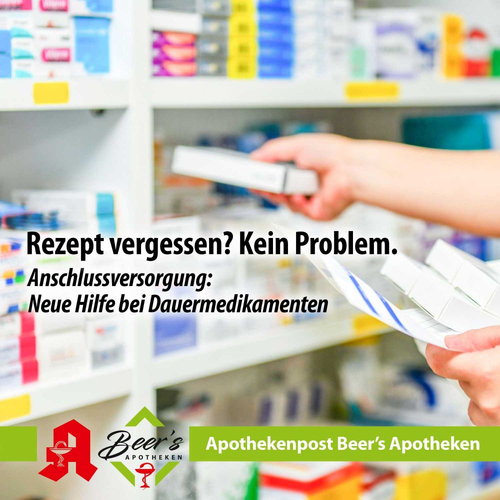 Rezept vergessen? Kein Problem.