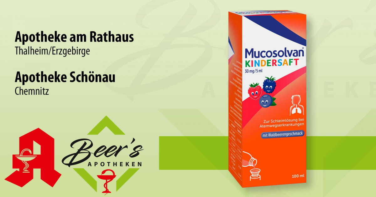 Mucosolvan Kindersaft  Flasche 100 ml