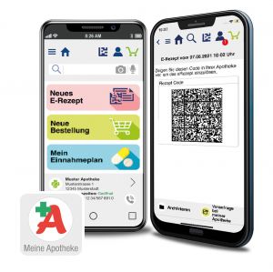 Screenshot Apotheken-App "Meine Apotheke"