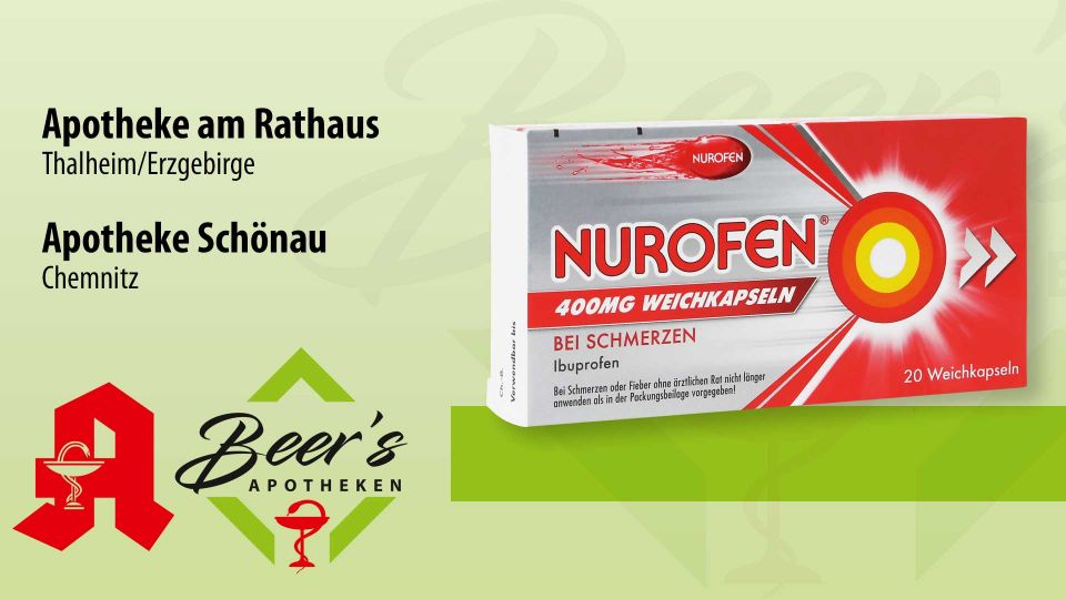 Nurofen 400mg 20 Weichkapseln