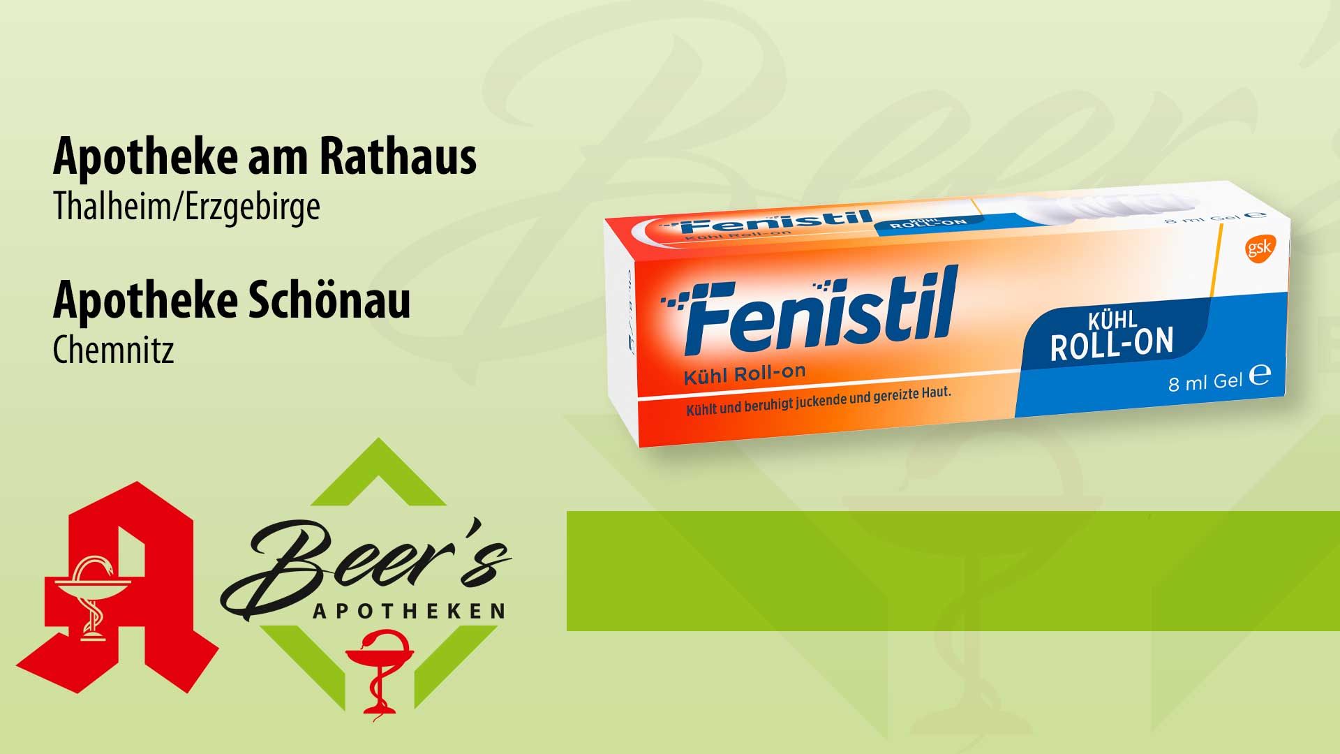 Fenistil KÜHL ROLL-ON, Gel 8 ml