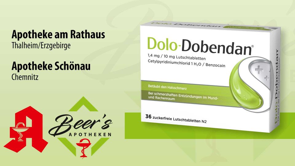 Dolo-Dobendan®, 36 Lutschtabletten