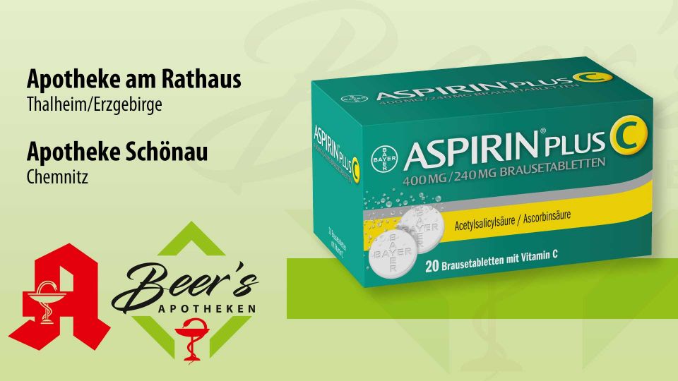 Aspirin® plus C, 20 Brausetabletten