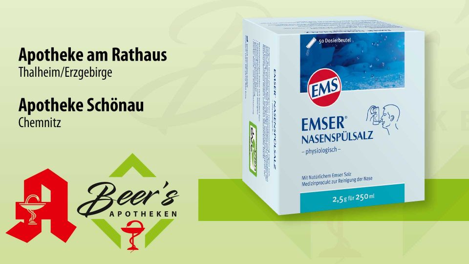 Emser® Nasenspülsalz physiologisch, 50 Dosierbeutel