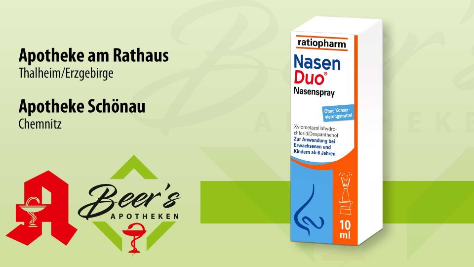 NasenDuo® Ratiopharm, Nasenspray 10 ml