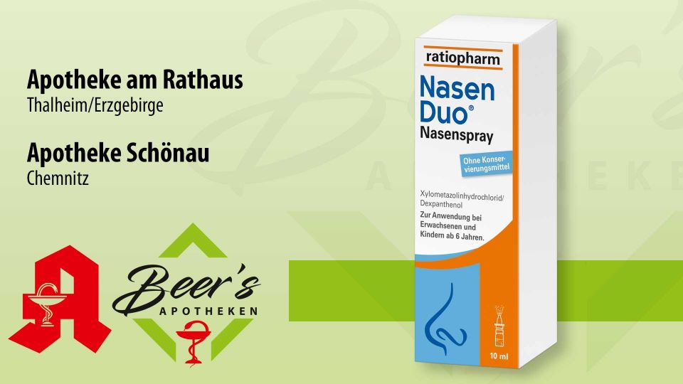 NasenDuo® Ratiopharm, Nasenspray 10 ml
