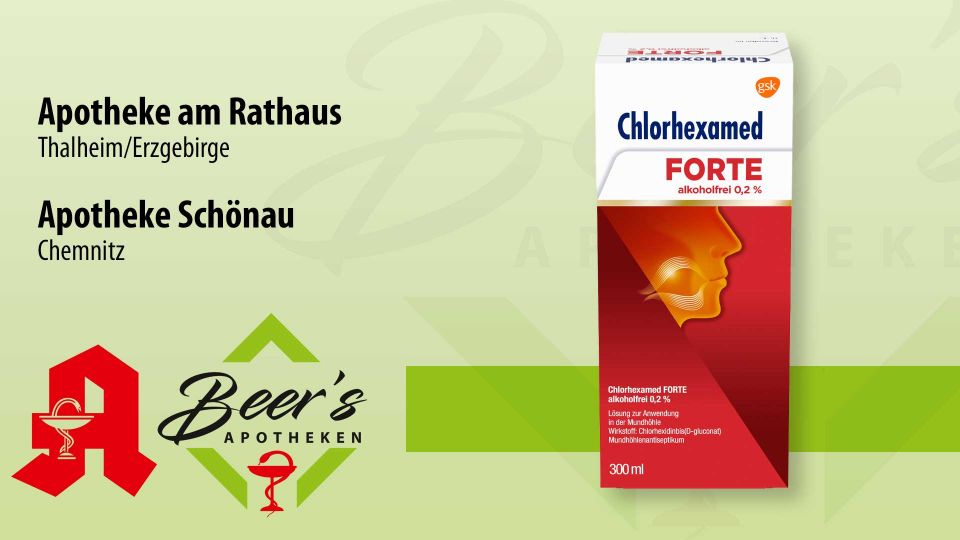Chlorhexamed Forte alkoholfrei 0,2%, Lösung 300 ml