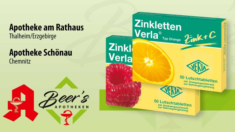 Zinkletten Verla 50 Tabletten