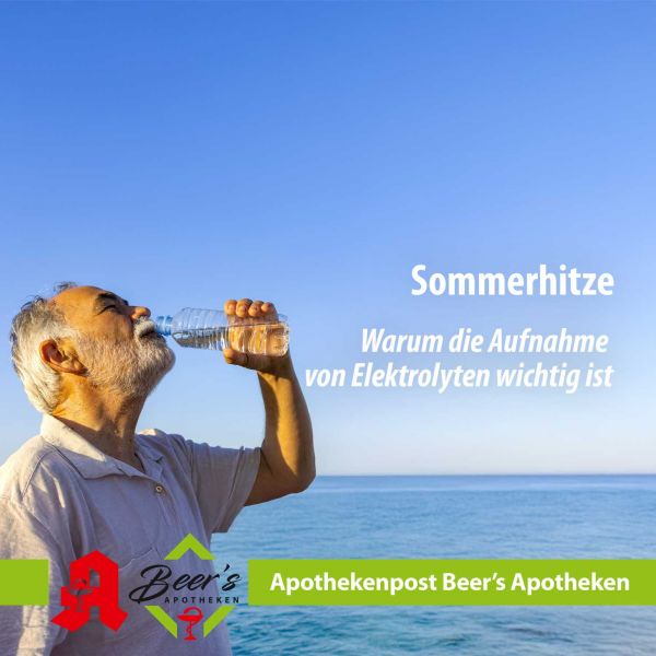 Sommerhitze – Aufnahme Elektrolyten ist wichtig