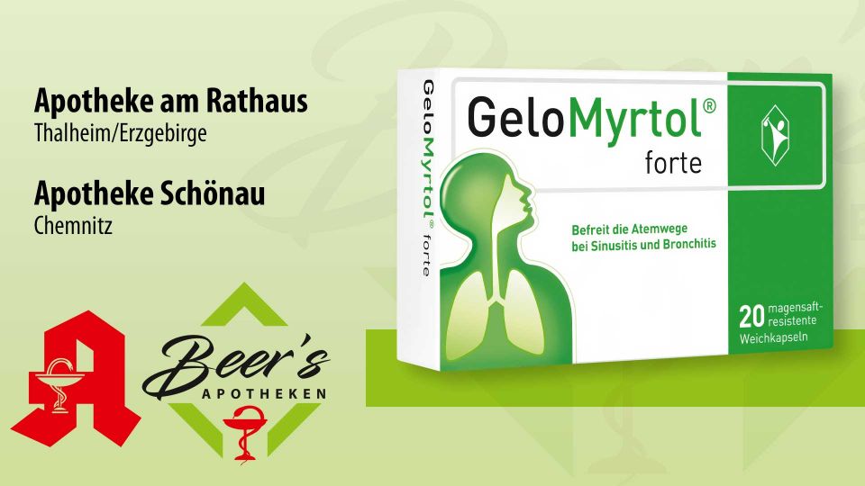 Gelomyrtol® forte, 20 magensaftresistente Kapseln