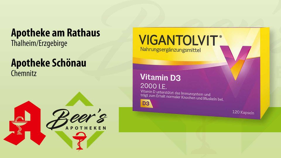 Vigantolvit Vitamin D3 120 Kapseln