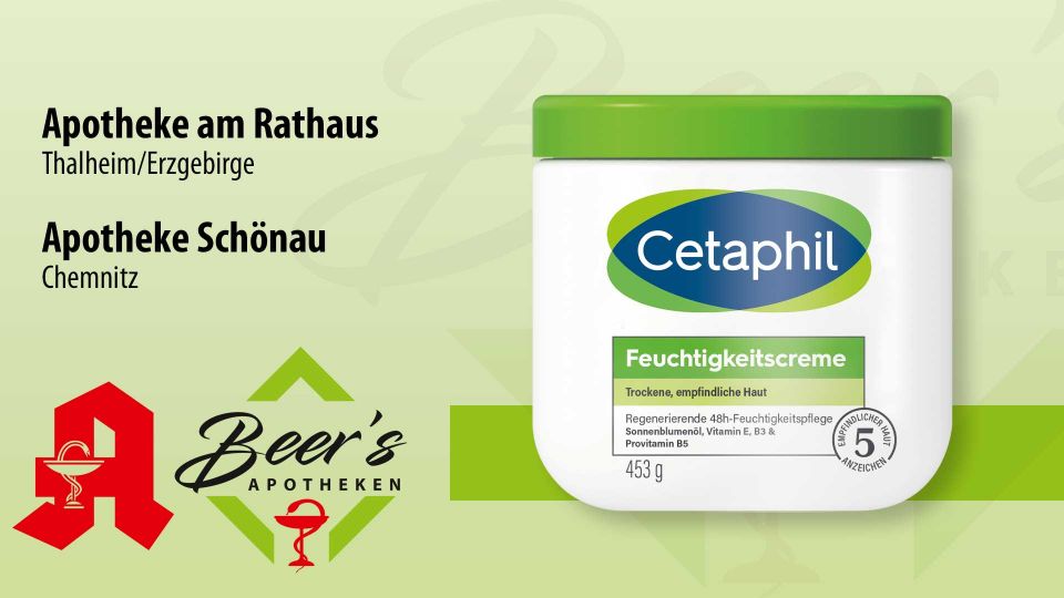 Cetaphil Feuchtigkeitscreme, Dose 456 ml